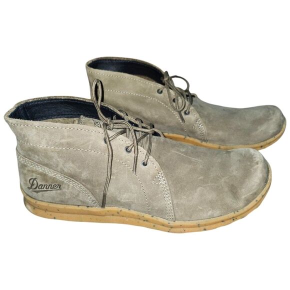 Danner Tan Timberwolf Leather Forrest Chukka Boots. Sz. 9 - Picture 1 of 9